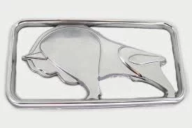 купить Знак заводской "ЗУБР" (хромированный)