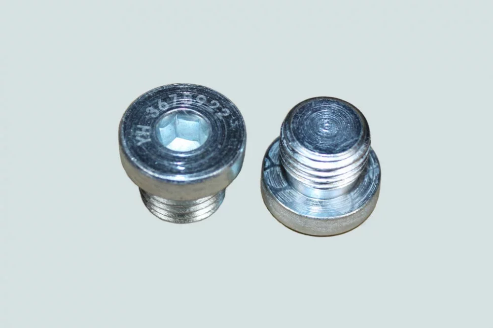 фото пробка резьбовая блока цилиндров (m14x1,50x16) (isbe,isle) 3678921 dcec 3678922 